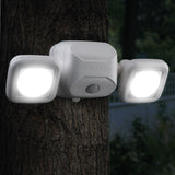 Mr. Beams High Performance Motion-Sensing Battery Powered LED White Security Light