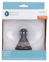 Boston Harbor L5059P-50-10-3L Soap Dish, Wall, Acrylic/Zinc, Oil-Rubbed Bronze
