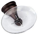 Boston Harbor L5059P-50-10-3L Soap Dish, Wall, Acrylic/Zinc, Oil-Rubbed Bronze