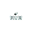 WHEEL LOCK 1/2 -20 CHROME 5/PK