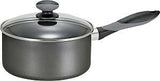 T-fal MIR-A7972384M Non-Stick Sauce Pan with Lid, 2 qt Capacity, Aluminum, Thumb Rest Handle