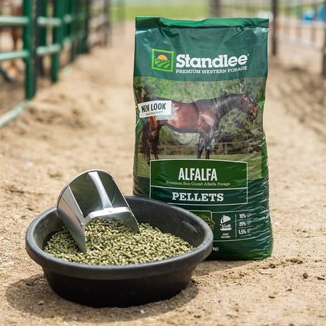 Standlee Premium Alfalfa 1175-30101-0-0 Horse Supplement, Pellet, 40 lb Bag