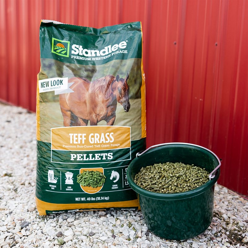 Standlee 2175-30101-0-0 Teff Grass Feed, Pellet, 40 lb