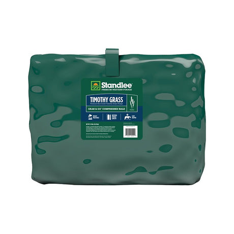 Standlee 1200-20021-0-0 Grass Grab and Go Compressed Bale, Dry, Timothy Flavor, 50 lb