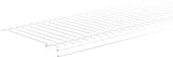 ClosetMaid SuperSlide 4714 Wire Shelf, 40 lb, 1-Level, 12 in L, 48 in W, Steel, White, Pack of 6