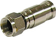 Gardner Bender F Series GDC-6CM Compression Connector, Nickel-Plated, Silver