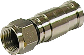 Gardner Bender F Series GDC-6CM Compression Connector, Nickel-Plated, Silver