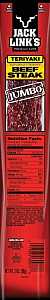 Jack Link's 06073 Snack, Stick, Teriyaki, 2 oz, Pack of 12