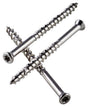 Simpson Strong-Tie T07300WPP Deck Screw, #7 Thread, 3 in L, Box Thread, Trim Head, Steel, Stainless Steel, 350/PK