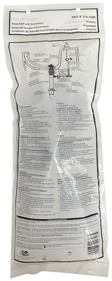 ProSource 20906 Sink Pop-up Assembly, Polished Brass