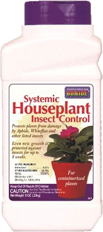 Bonide 951 Systemic Houseplant Insect Control, Granular, Indoor, 8 oz Bottle