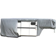 ADCO Gooseneck Horse Trailer Cover, Gray SFS Aquashed Top/Gray Polypropylene Sides