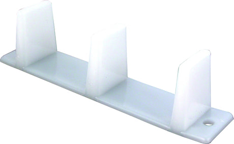 Prime-Line N 6563 Closet Door Guide, Nylon/Plastic, White, Floor