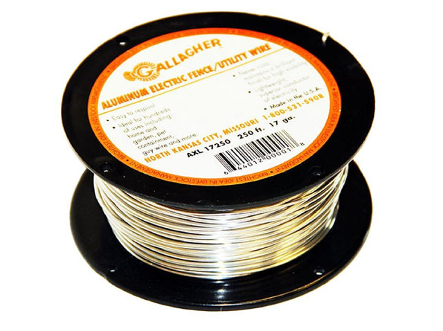 FENCE WIRE ELECTRIC 17GA 250FT