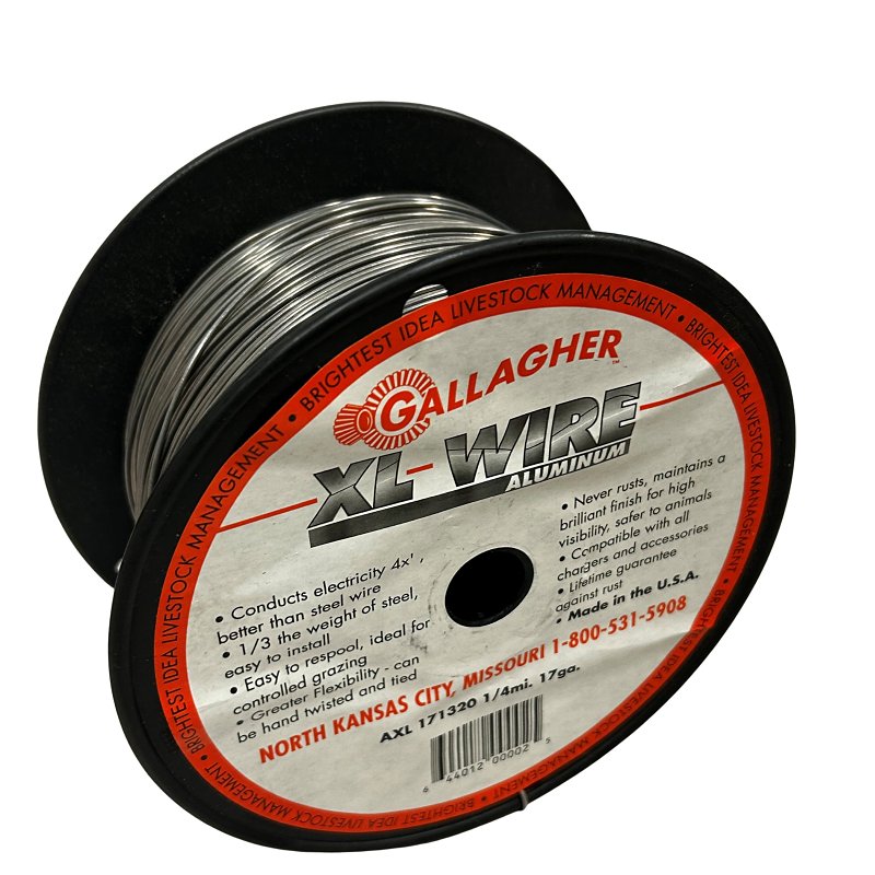 FENCE WIRE ELEC 17GA 1/4 MILE