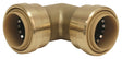 ProBite 631-003HC/LF813R Tube Elbow, 1/2 in, 90 deg Angle, Brass, 200 psi Pressure
