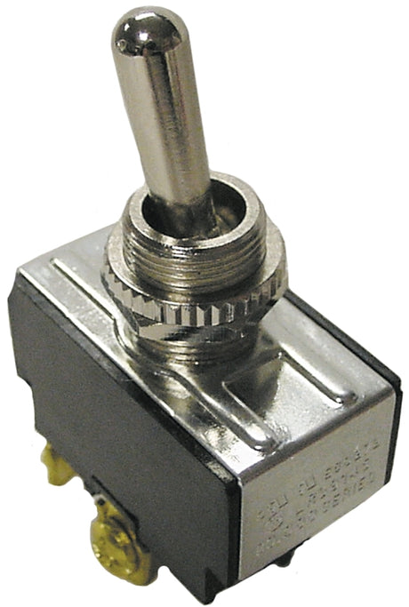 Gardner Bender GSW-10 Series Toggle Switch, 1-Poles, 125/250 V, SPST, Screw Terminal