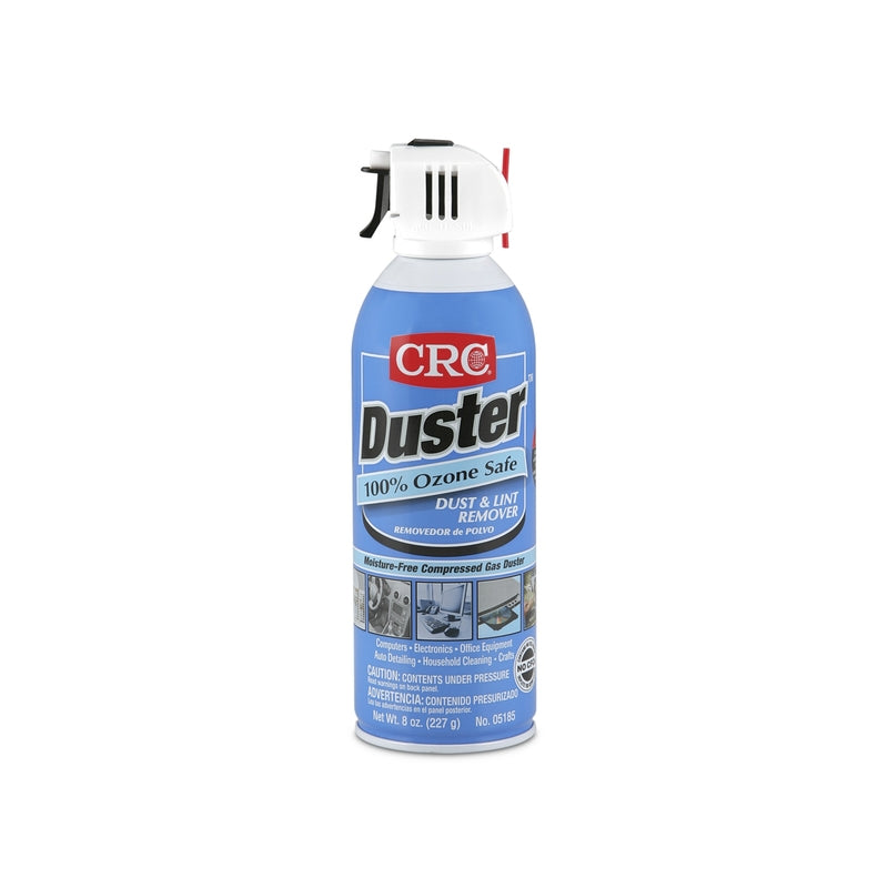 CRC Duster 05185 Dust and Lint Remover, Liquefied Gas Aerosol Can, Mild Petroleum, Clear