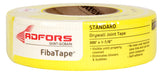 Adfors FibaTape FDW8663-U Standard Drywall Tape, 300 ft L, 1-7/8 in W, Yellow