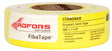 Adfors FibaTape FDW8663-U Drywall Tape Wrap, 300 ft L, 1-7/8 in W, 0.26 mm Thick, Yellow