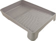 Wooster BR549-11 Paint Tray, 16-1/2 in L, 11 in W, 1 qt Capacity, Copolymer/Polypropylene, Gray