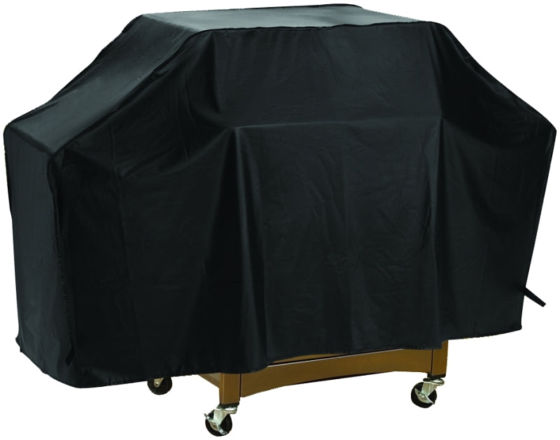 Omaha SPC03-123L Grill Cover, 20 in W, 34 in H, Vinyl, Black