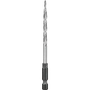 DEWALT DW2538 Drill Bit, 11/64 in Dia, 3-1/2 in OAL, Countersink, Spiral Flute, 2-Flute, 1/4 in Dia Shank, Hex Shank