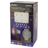 Reliance Controls 30 amps 125 V 6 space 6 circuits Surface Mount Generator Power Transfer Kit