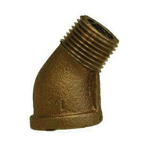 1-1/4″ Bronze 45 Degree Street Elbow
