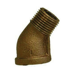 1" Bronze 45 Degree Street Elbow