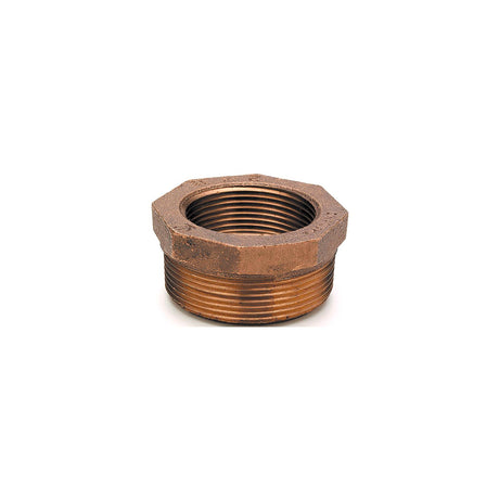 2 X 1-1/2 Bronze Hex Bushing
