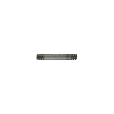 60021 304 Stainless Steel Nipple, 1/4" x 1-1/2"