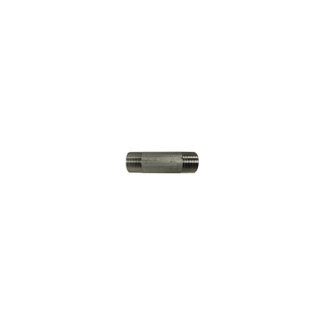 60105 304 Stainless Steel Nipple, 1" x 4"