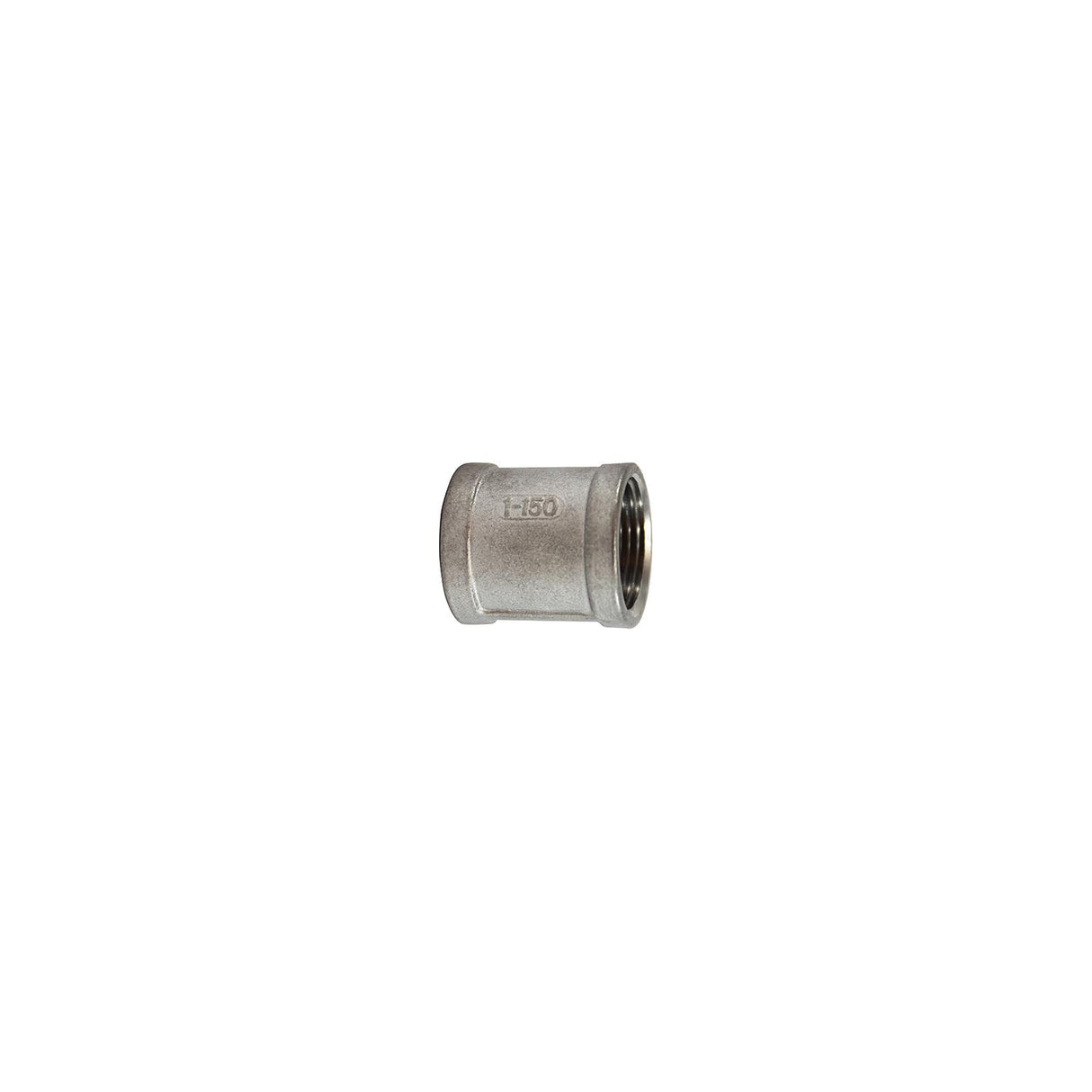 64411 304 Stainless Steel Coupling, 1/4"