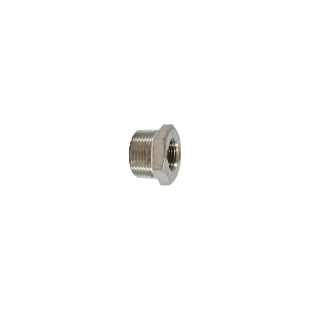 64513 304 Stainless Steel Hex Bushing, 1" x 3/4"