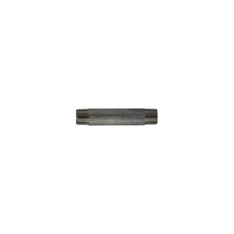 70060 316 Stainless Steel Nipple, 1/2" x Close