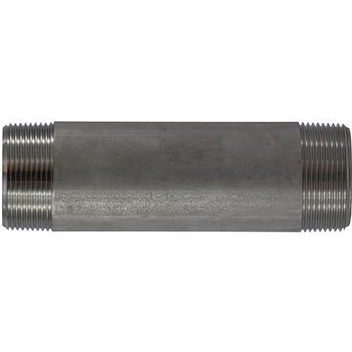 70140 316 Stainless Steel Nipple, 1-1/2" x Close