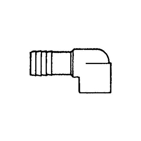 Elb Pl Pipe To Fip 1/2