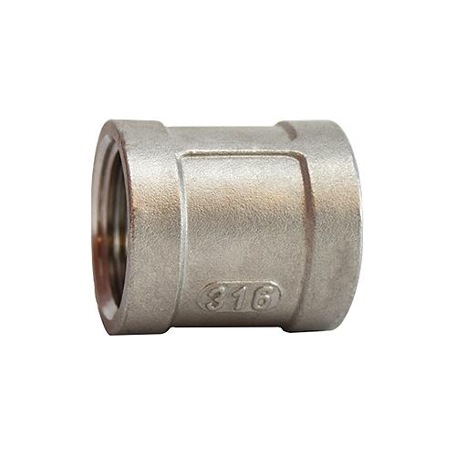 74417 316 Stainless Steel Coupling, 1-1/2"