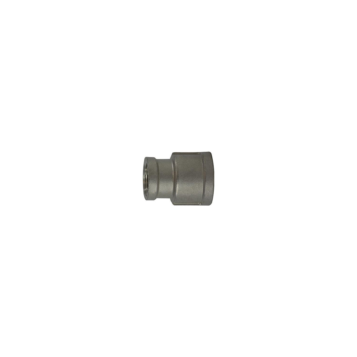 74434 316 Stainless Steel Reducing Coupling, 1/2" x 1/4"
