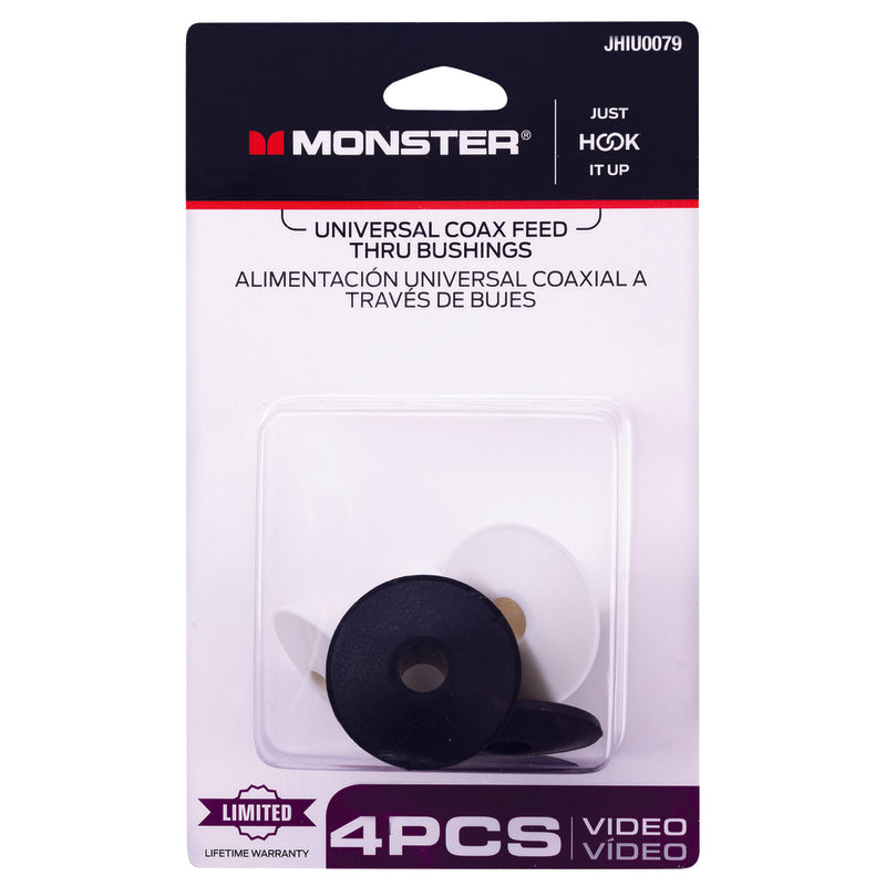 Monster Just Hook It Up 1/4 in. PVC Bushing 4 pk