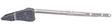 Plumb Pak PP836-26L Toilet Flush Lever, Plastic