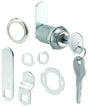 Defender Security U 9945KA Drawer and Cabinet Lock, Keyed Lock, Y11 Yale Keyway, Stainless Steel, Chrome-Plated