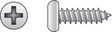 HILLMAN No. 14 X 2 in. L Phillips Pan Head Sheet Metal Screws 100 pk