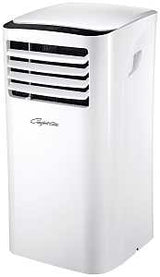 Comfort-Aire PS-81B Portable Air Conditioner, 115 V, 60 Hz, 8000 Btu/hr Cooling, 2-Speed, R-410a, 56/52 dBA, 10.24 CEER