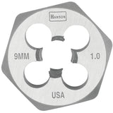 Irwin Hanson 9736 Metric Die, M9-1 Thread, Right Hand Thread, HCS