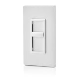 Leviton Decora SureSlide White 600 W Slide Dimmer Switch 3 pk