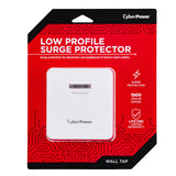 CyberPower Home Office 0 ft. L 2 outlets Wall Tap White 1500 J