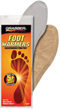 Grabber Warmers FWMLES Non-Toxic Foot Warmer, Specifications: 95 deg F Average, 5 hr Continuous Warmth, M/L Size, Pack of 30