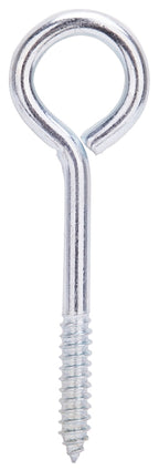 ProSource LR257 Lag Screw Eye, 11 mm Thread, Screw Thread, 2 in L Thread, 1-7/8 in Dia Eye, 271 lb Working Load, Steel, Pack of 10